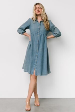Babydoll Dress | Chambray