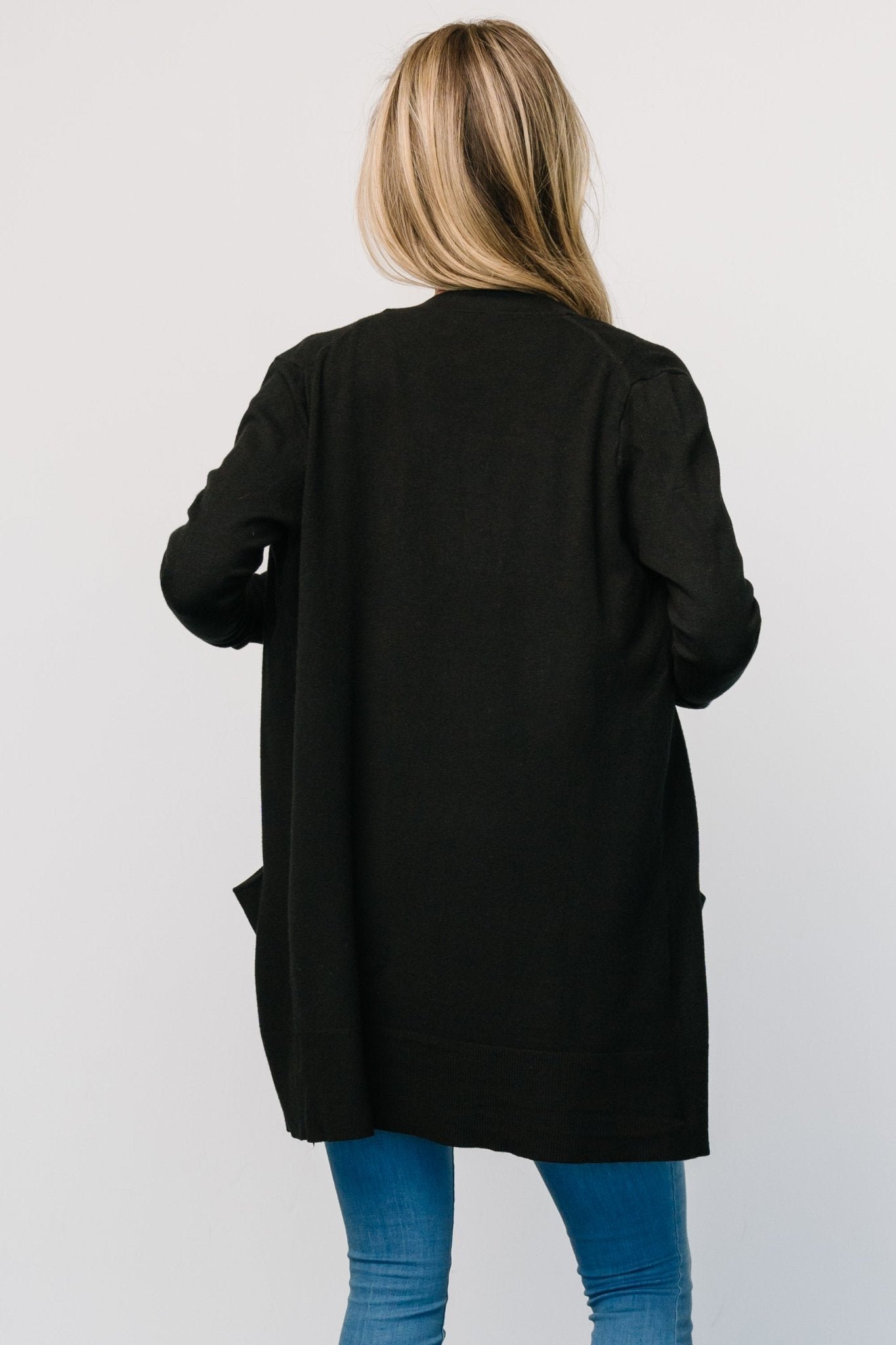 Cardigan | Black - Image 4