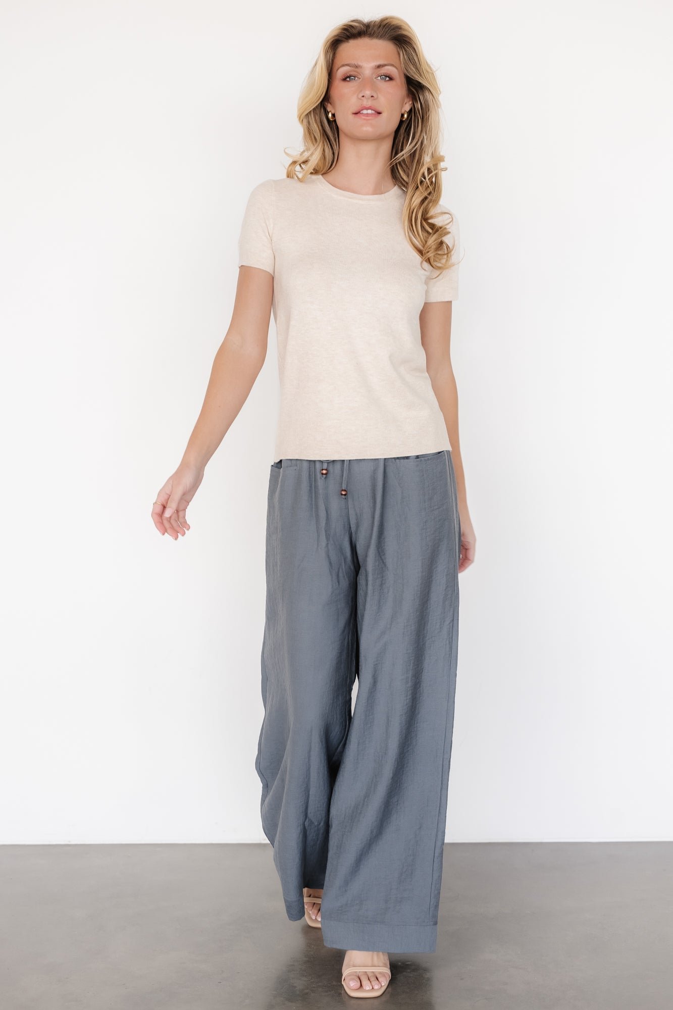 Knit Top | Oatmeal - Image 4