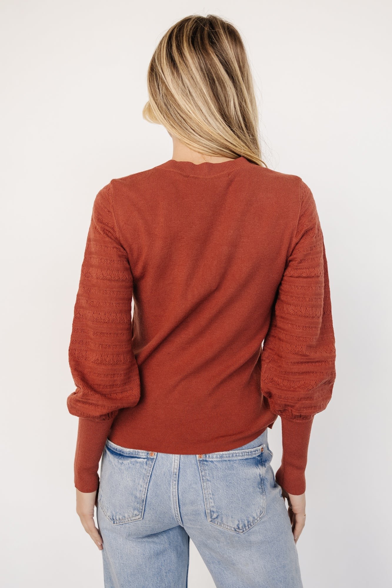 Sweater Top | Brick - Image 4