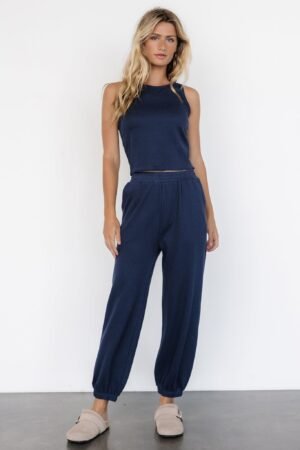 Tank + Jogger Set | Navy