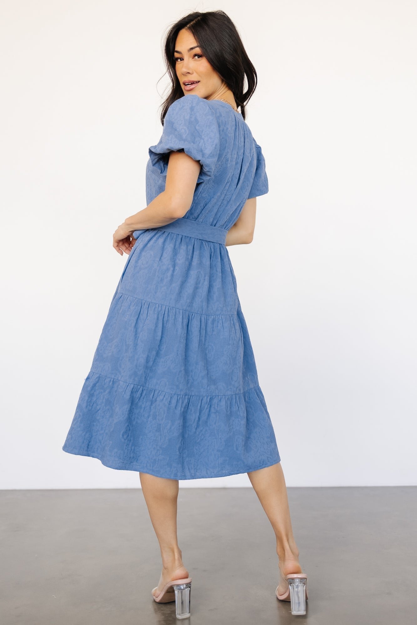 Midi Dress | Blue - Image 4