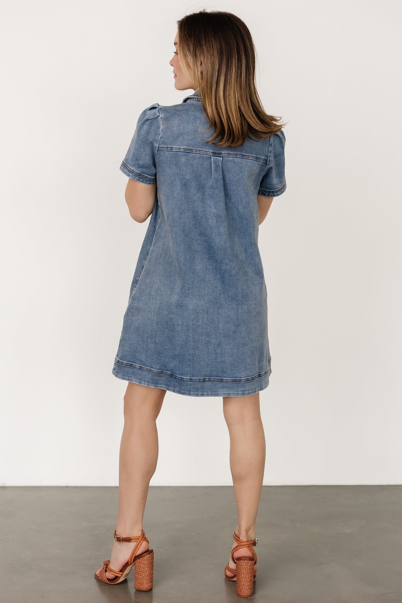 Short Dress | Denim - Image 6