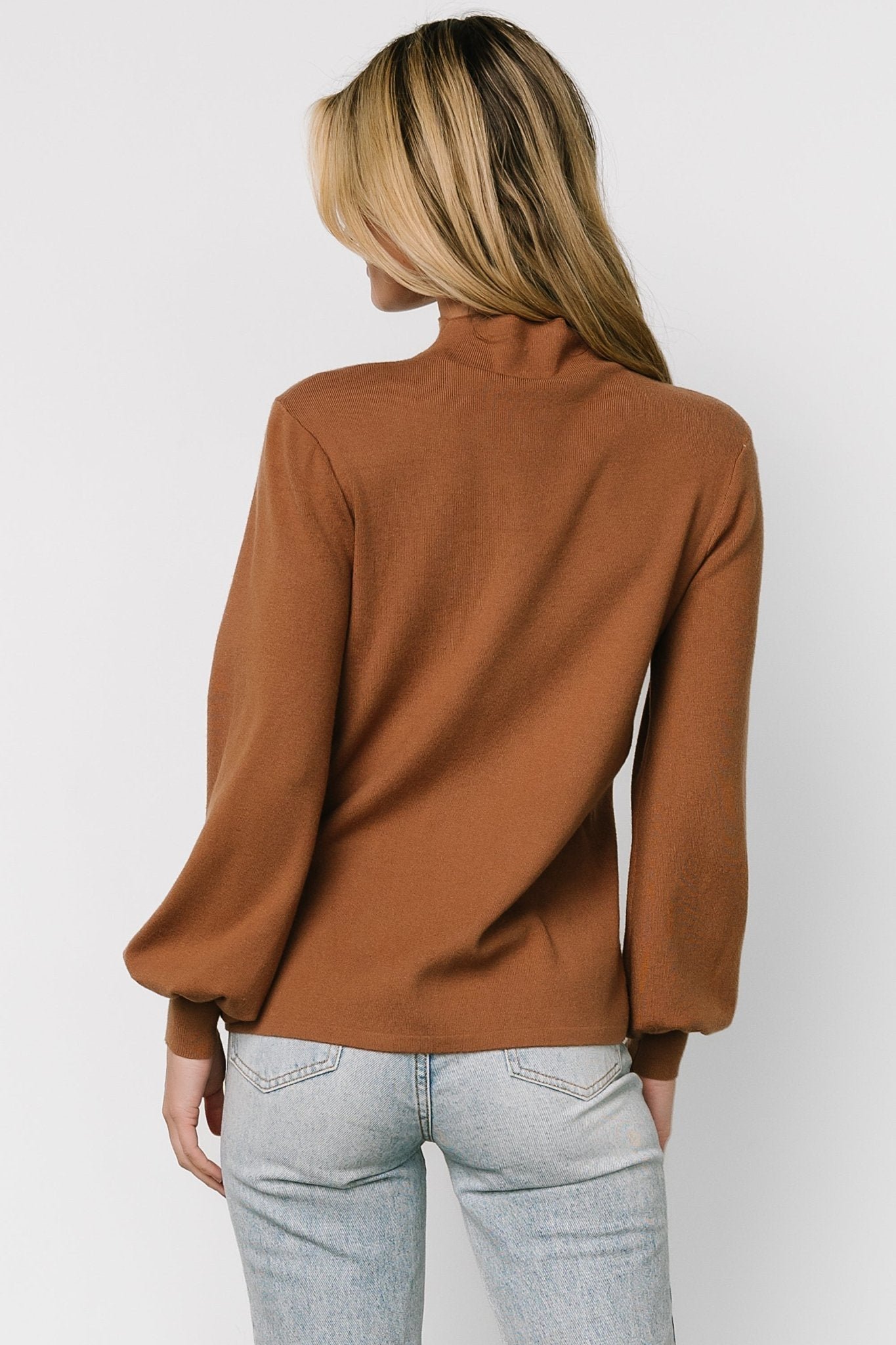 Sweater Top | Brown - Image 8